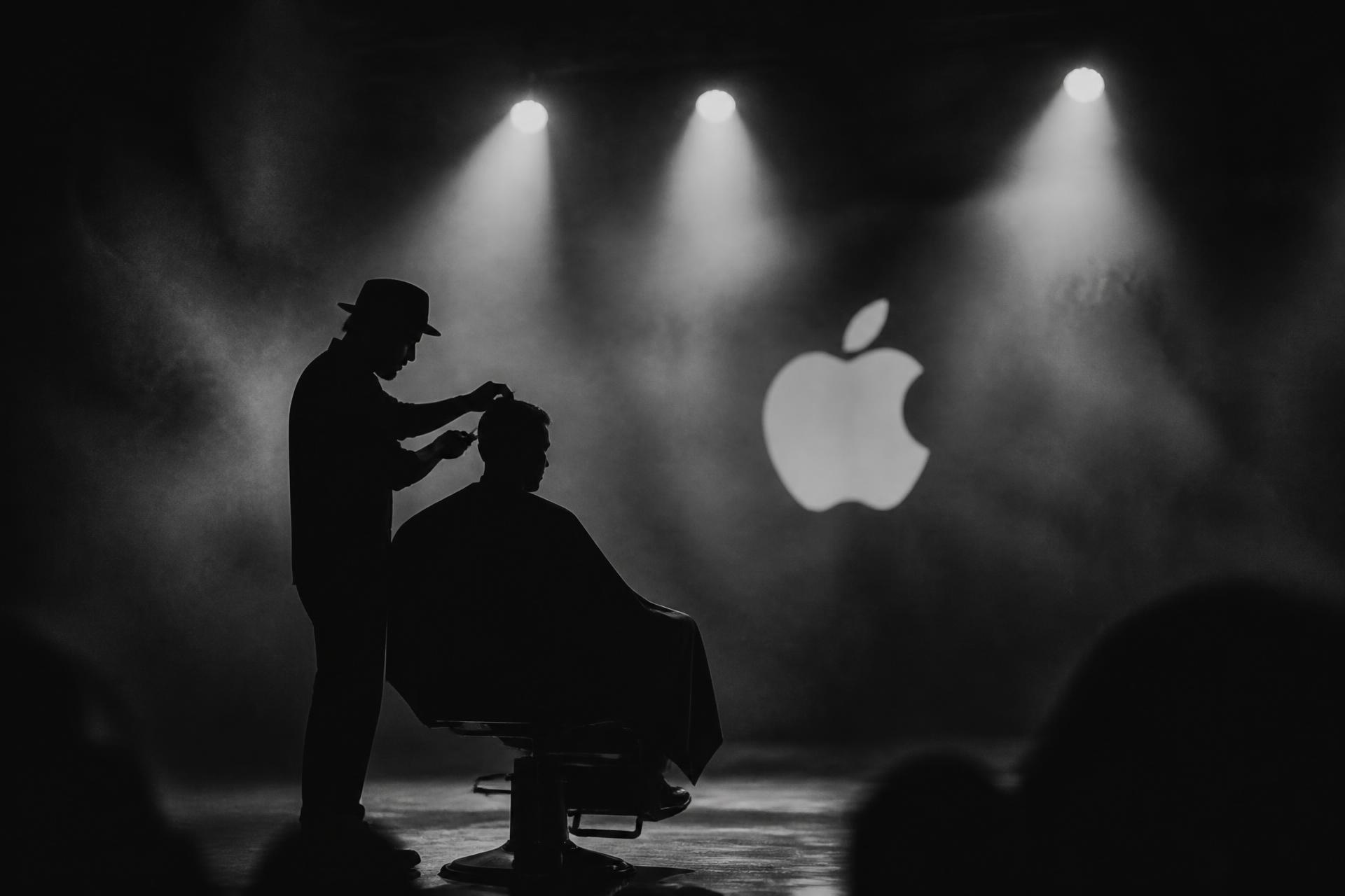 Barber sur scène sous les projecteurs